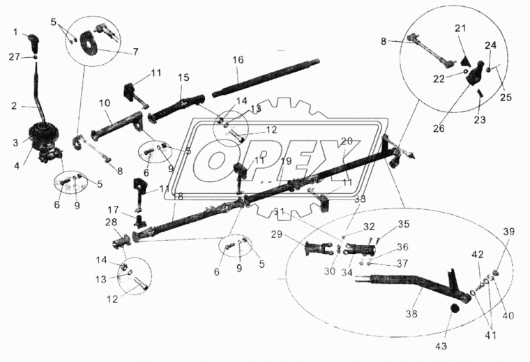 101-1703023 Фланец-клемма сб. МАЗ